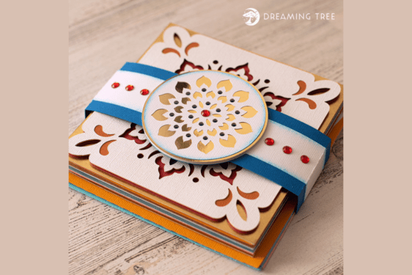 3D SVG Seasons Card Band for Pop-Up Cards
