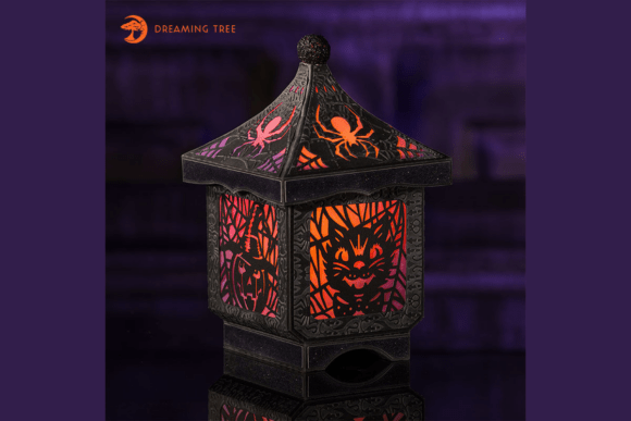 Autumn Nights and Frights 3D SVG: A Halloween Design Asset for Local Businesses