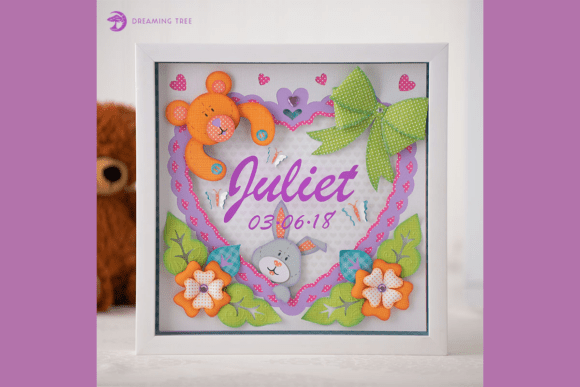 Baby Paper Sculpture SVG: A 3D Design for Heartfelt Branding
