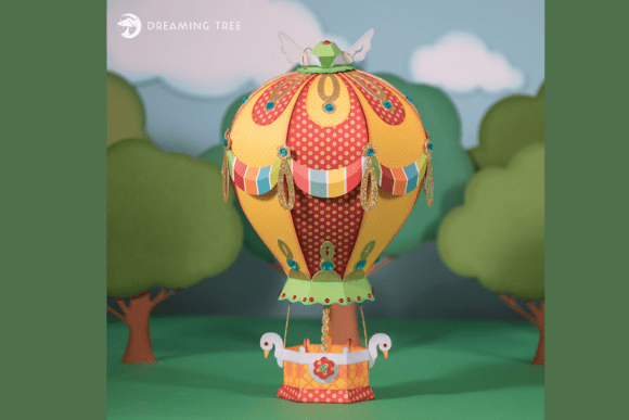 Beautiful Balloon SVG: 3D SVG Centerpieces for Local Brands