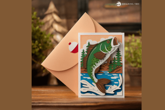 Big Bass Card: A 3D SVG Review for Father S Day Campaigns