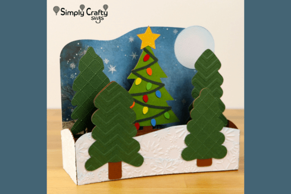 Christmas Tree Farm Box Card SVG: A 3D SVG Review for Sellers