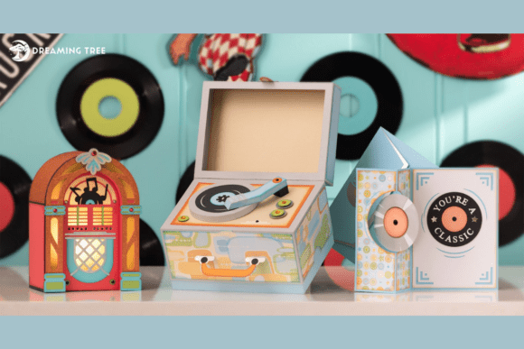 Records Rock SVG Bundle: 3D SVG for Music Branding