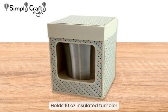 Small Tumbler Box SVG: A 3D Design Asset for Content Creators